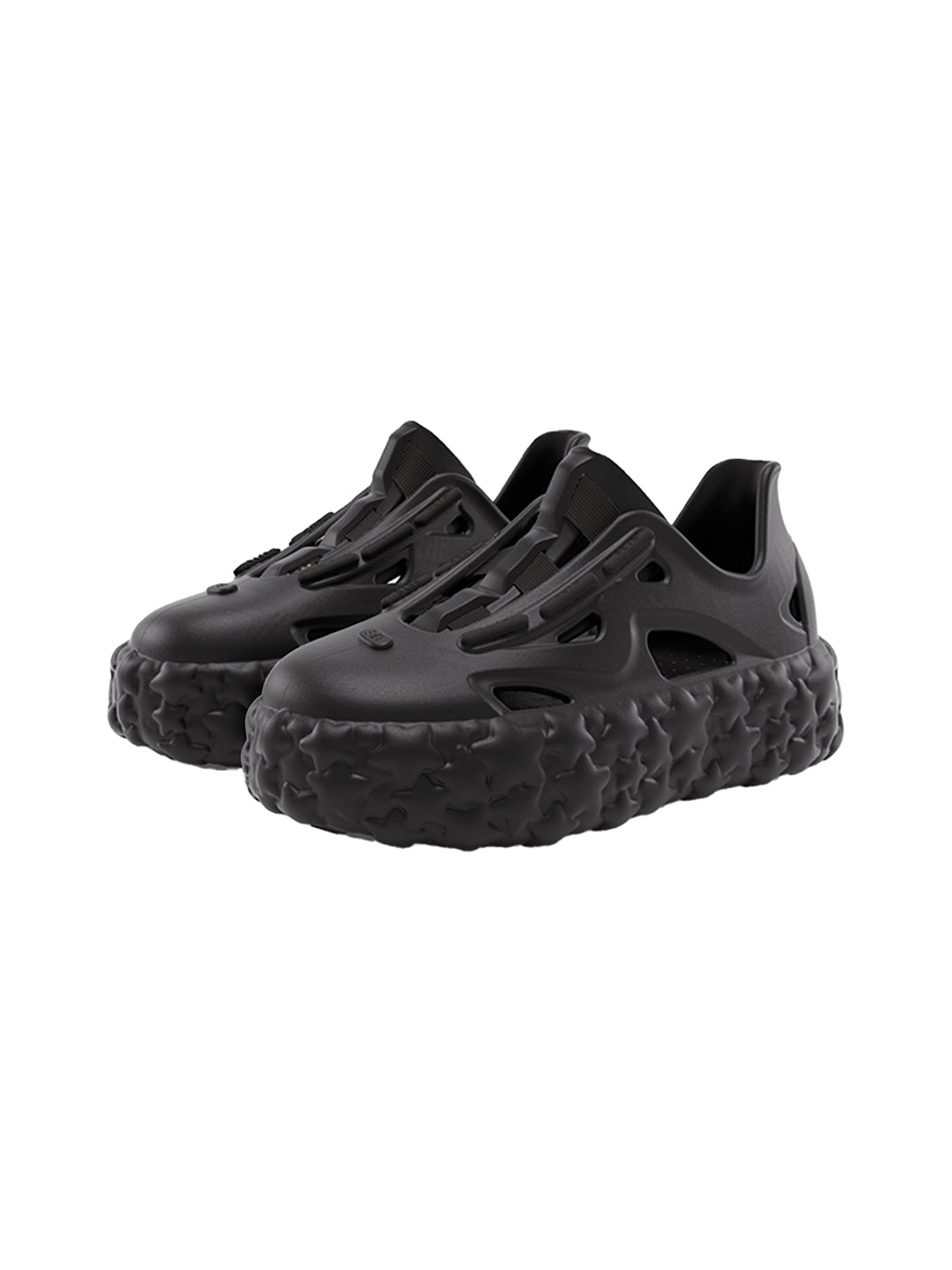 BEYS | EVA Eco-Friendly Ultra-Light and Soft Star Platform Sandals - Black - PSYLOS 1, BEYS | EVA Eco-Friendly Ultra-Light and Soft Star Platform Sandals - Black, Sandals, BEYS, PSYLOS 1